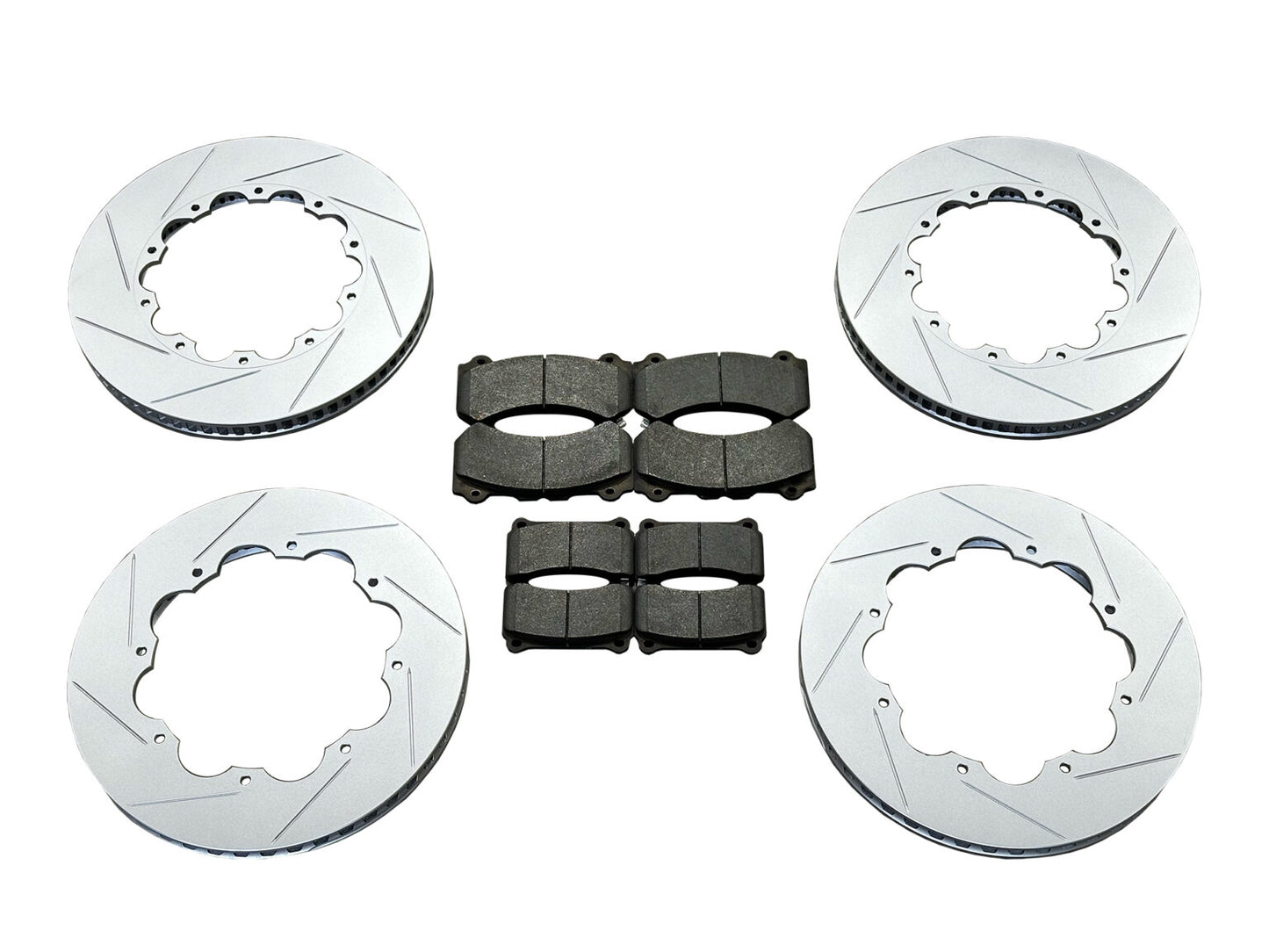 Total Racing Products Ultimate Brake Package (Rotors + Pads) – R35 GTR