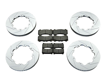 Total Racing Products Ultimate Brake Package (Rotors + Pads) – R35 GTR