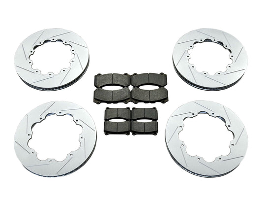 Total Racing Products Ultimate Brake Package (Rotors + Pads) – R35 GTR