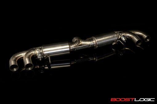 Boost Logic R35 4″ Titanium exhaust Valved Section Upgrade