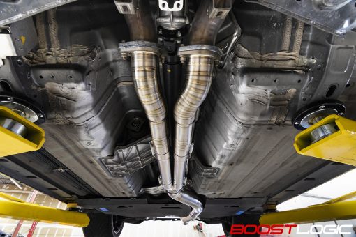 Boost Logic R35 4″ Titanium Exhaust Nissan R35 GTR 09+
