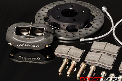Boost Logic Lightweight Drag Racing Brake Kit Nissan R35 GTR 09+